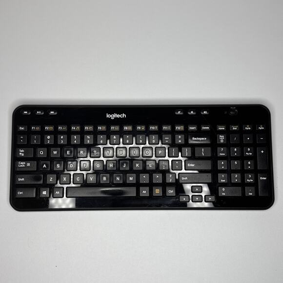 Logitech K360 Wireless Keyboard No USB Dongle - Picture 1 of 7